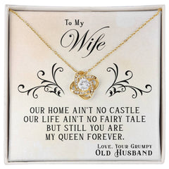 My Queen Forever - Love Knot Necklace